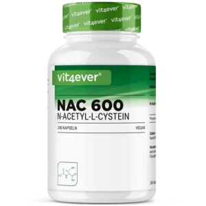 NAC (N-Acetyl L-Cysteine) 600mg -240 κάψουλες